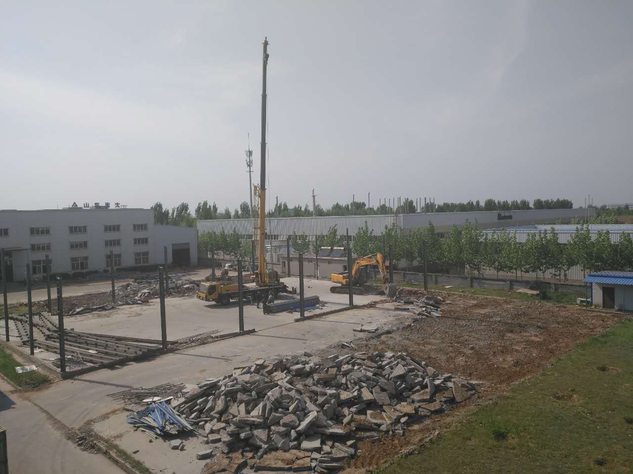 w66给利老牌机器工程现场图